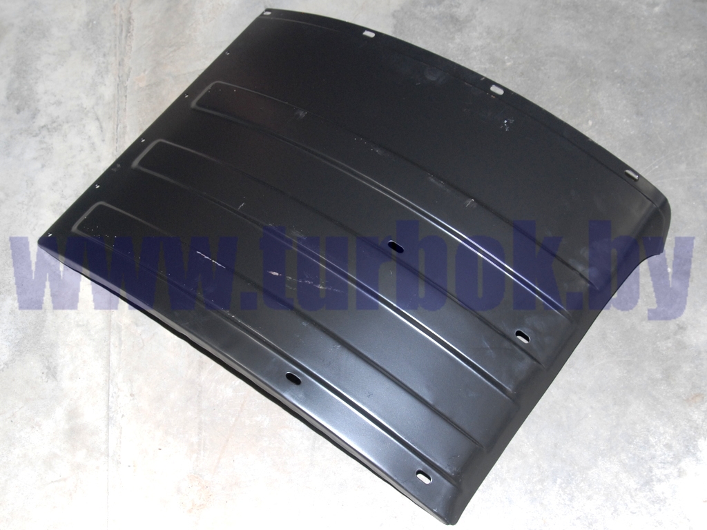 Брызговик на малую кабину металлический левый