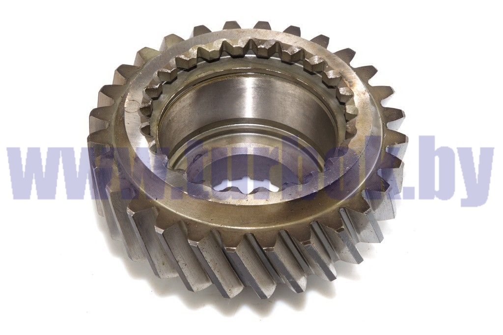 Шестерня ведущая (z=28/16) дифферинциала моста среднего под круглое банжо