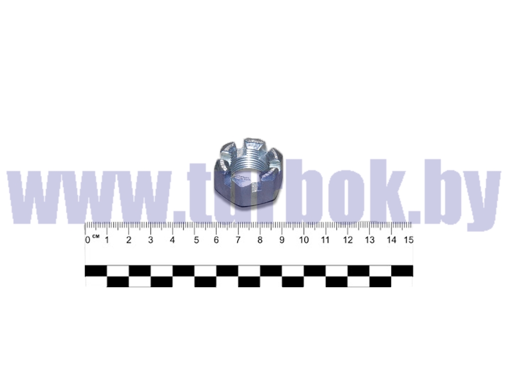 Гайка М20*1,5-5Н6Н пальца кронштейна рессоры/002910