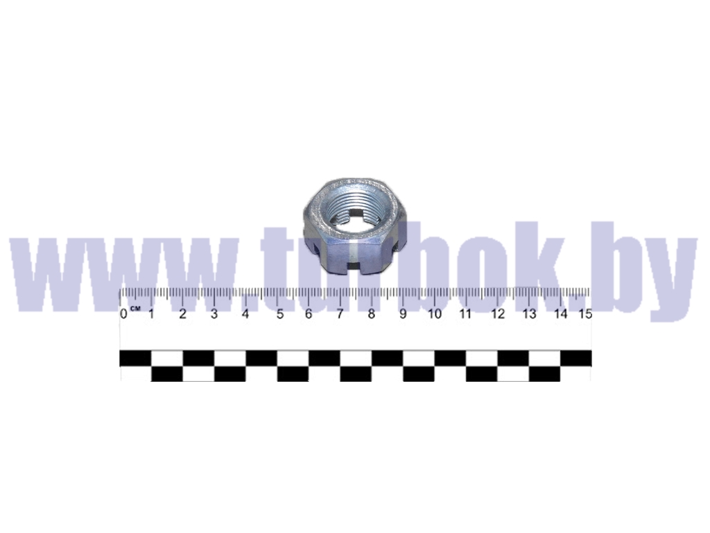 Гайка М20*1,5-5Н6Н пальца кронштейна рессоры/002910