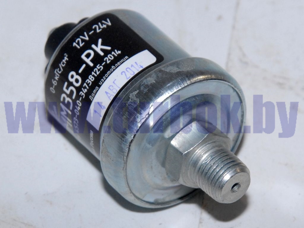 Датчик давления масла (0-6 атм.,винт М4)