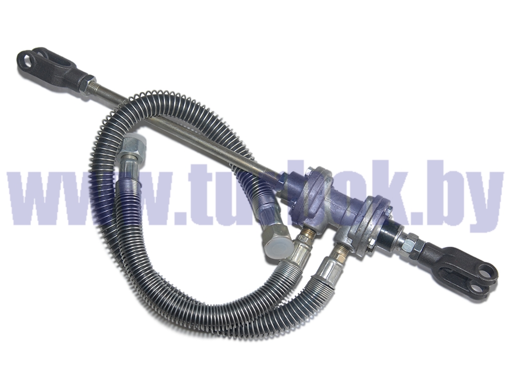 Клапан включения привода сцепления со шлангами (длина штока=240)