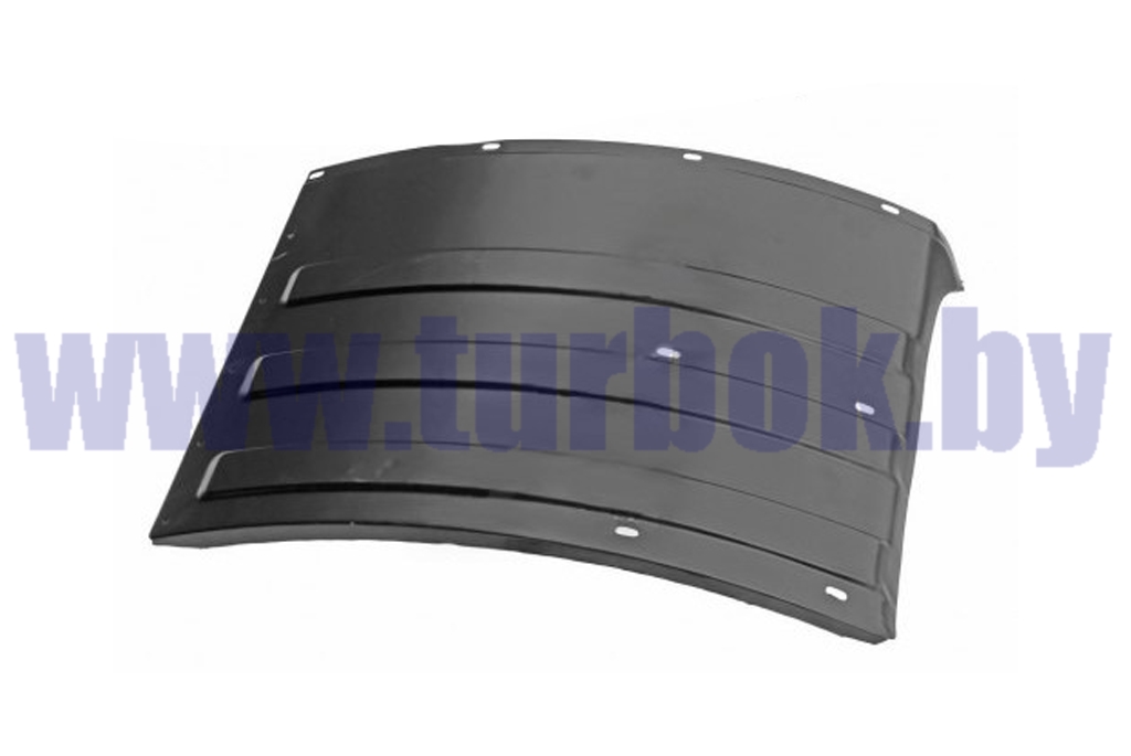 Брызговик на малую кабину пластмассовый левый
