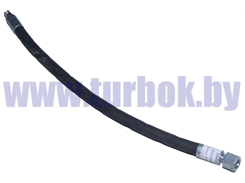 Шланг РВД (L=415, гайка 18, штуцер) г/цилиндра подъёма кабины МАЗ-4370, 5440,6430