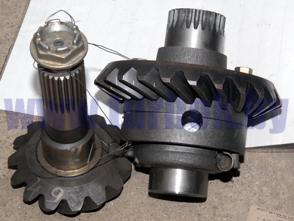 Шестерня ведущая и ведомая (z=24/15) нового образца в сборе