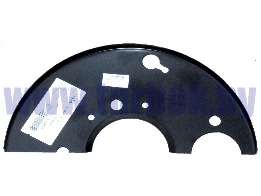 Щит тормоза заднего 4370 левый