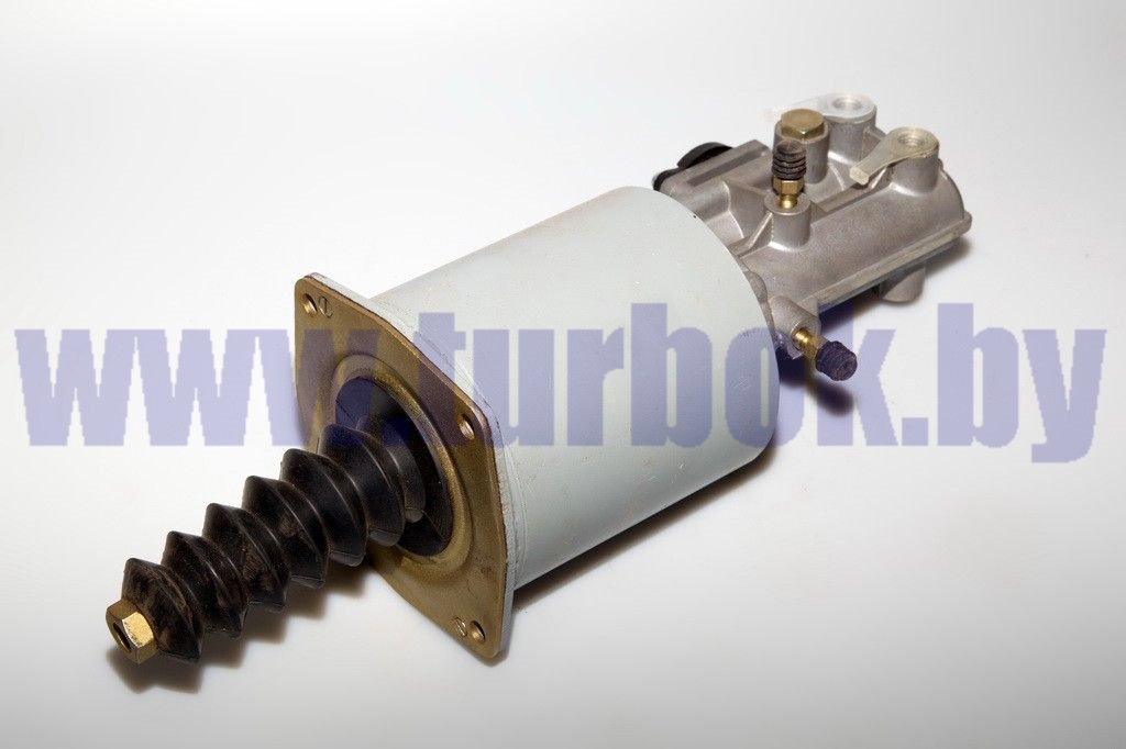 Усилитель пневмогидравлический (ПГУ) МАЗ подвод справа без штока