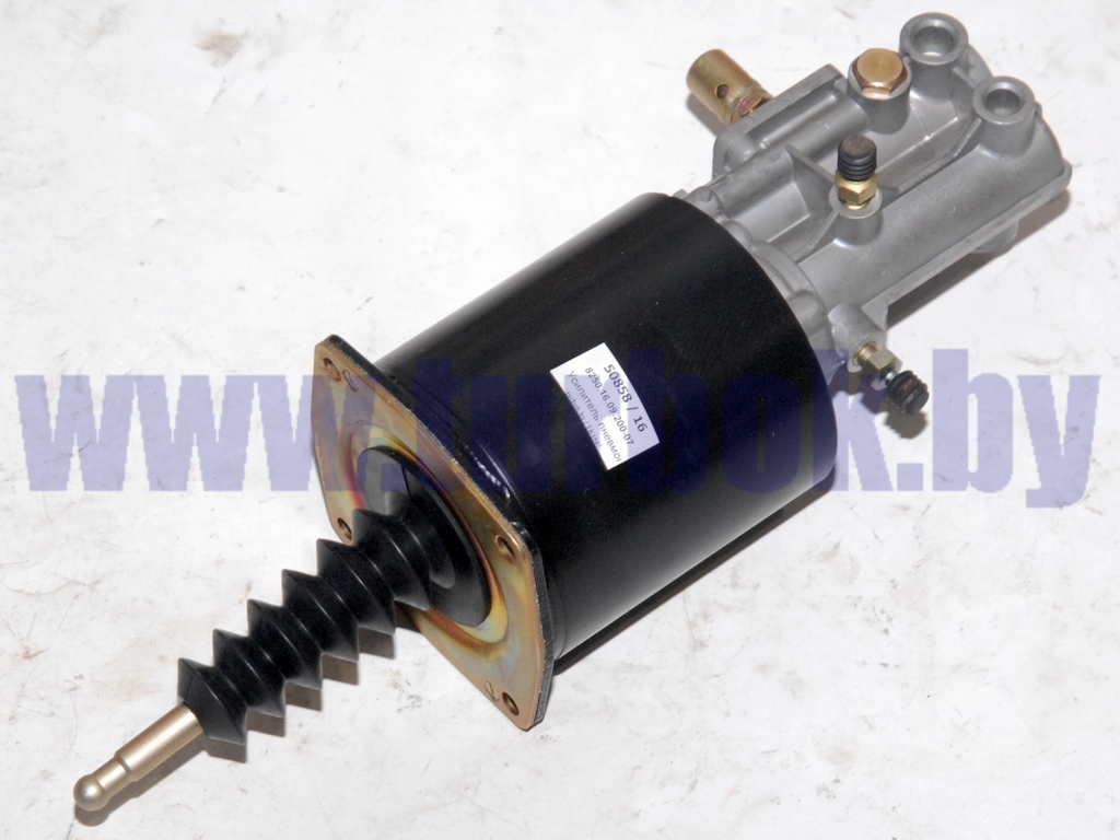 Усилитель пневмогидравлический (ПГУ) МАЗ подвод слева