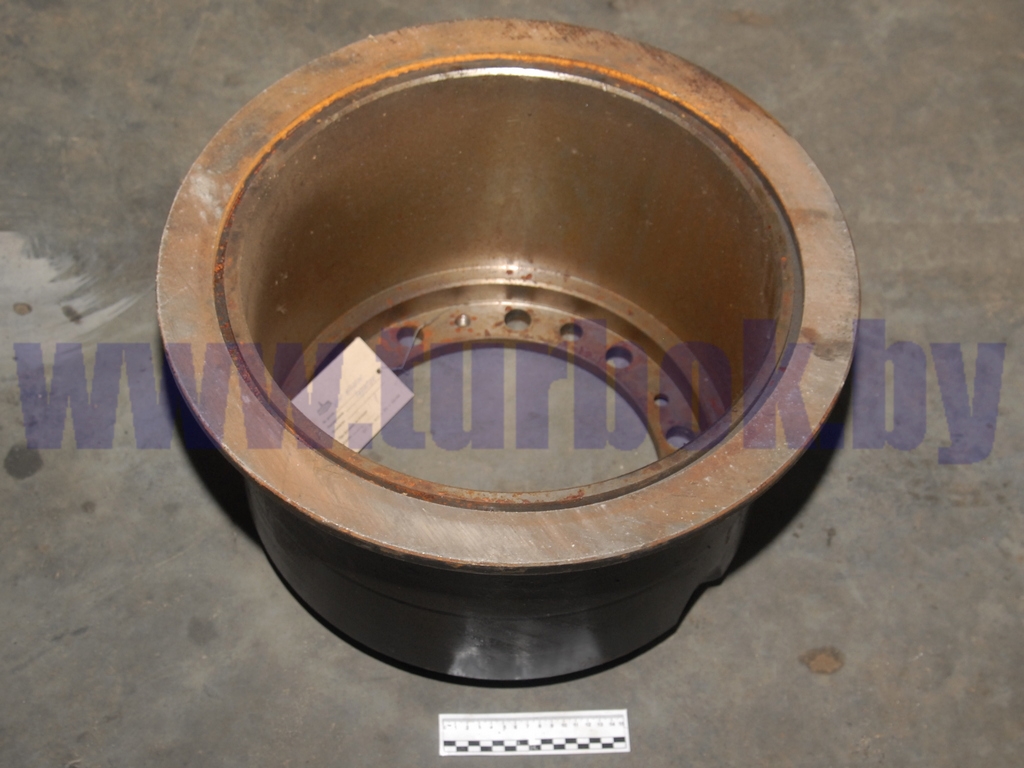 Барабан тормозной задний (Н=255, D=410) с буртиком