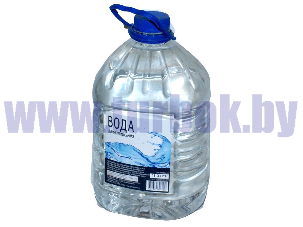 Вода дистиллированная, канистра 4 л