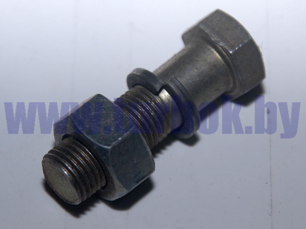 Болт М12*1.25-6g*40 карданный в сборе с гайкой и шайбой