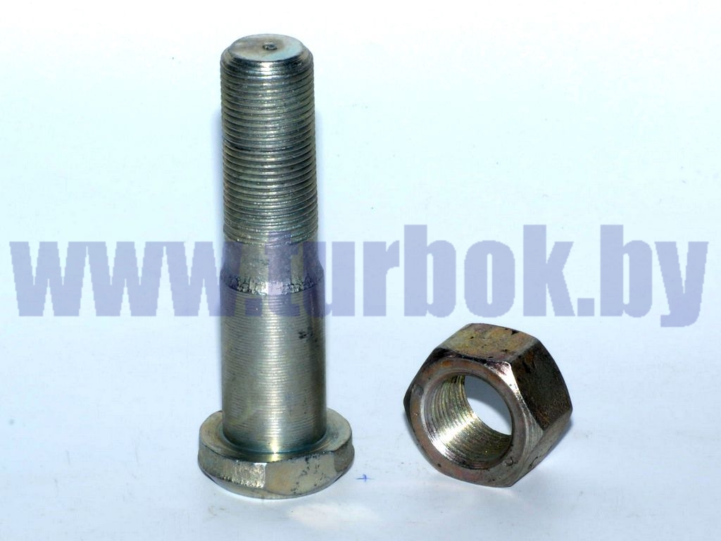 Болт крепления короны (L=82, М20х1.5) в сборе с гайкой