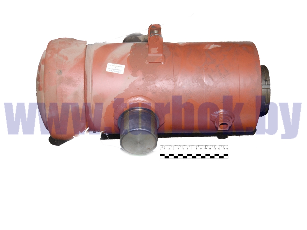 Гидроцилиндр подъёма кузова самосвала 551605 с 3-х сторонней разгрузкой (5 штоков,L=530)