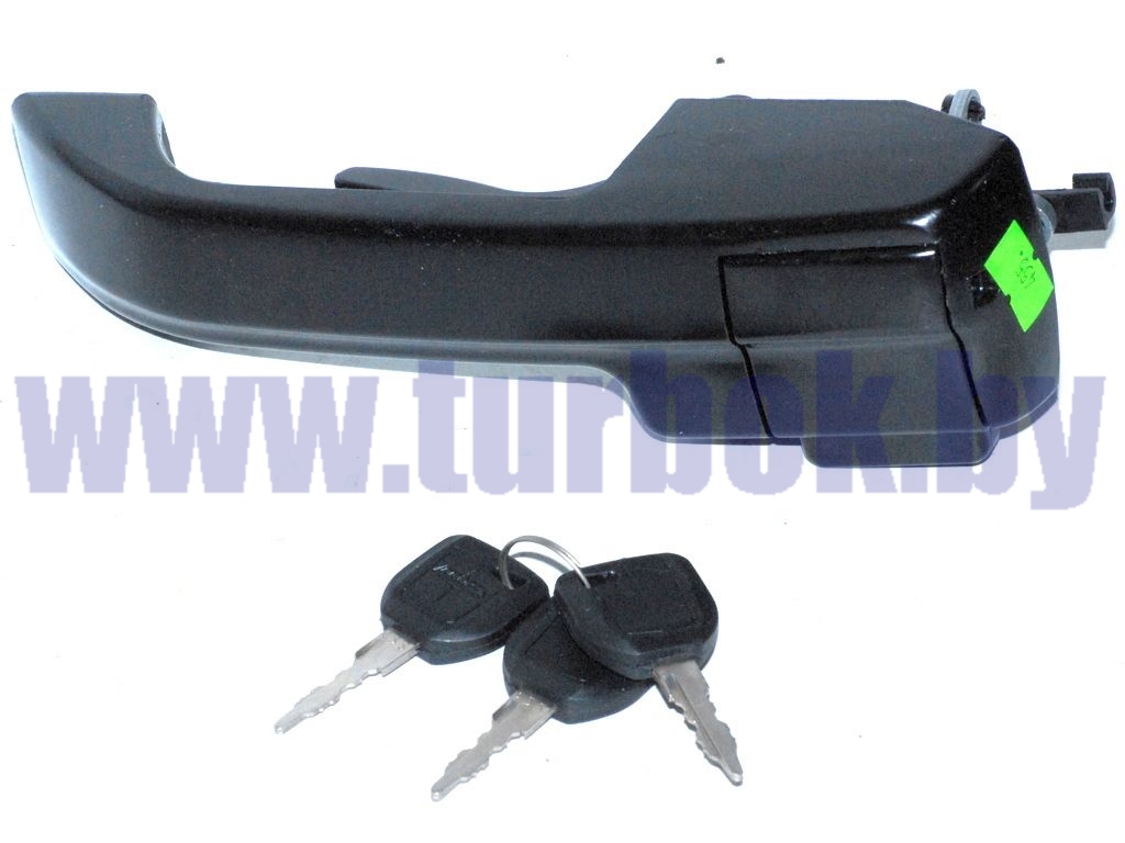 Ручка двери с ключами наружная н/о левая