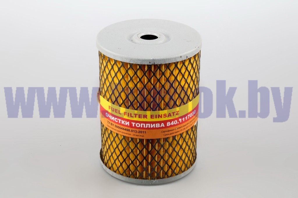 Элемент фильтрующий топлива тонкой очистки Евро-3 ЯМЗ-6581, ТМЗ-8421 (146х100х17) /Т6307