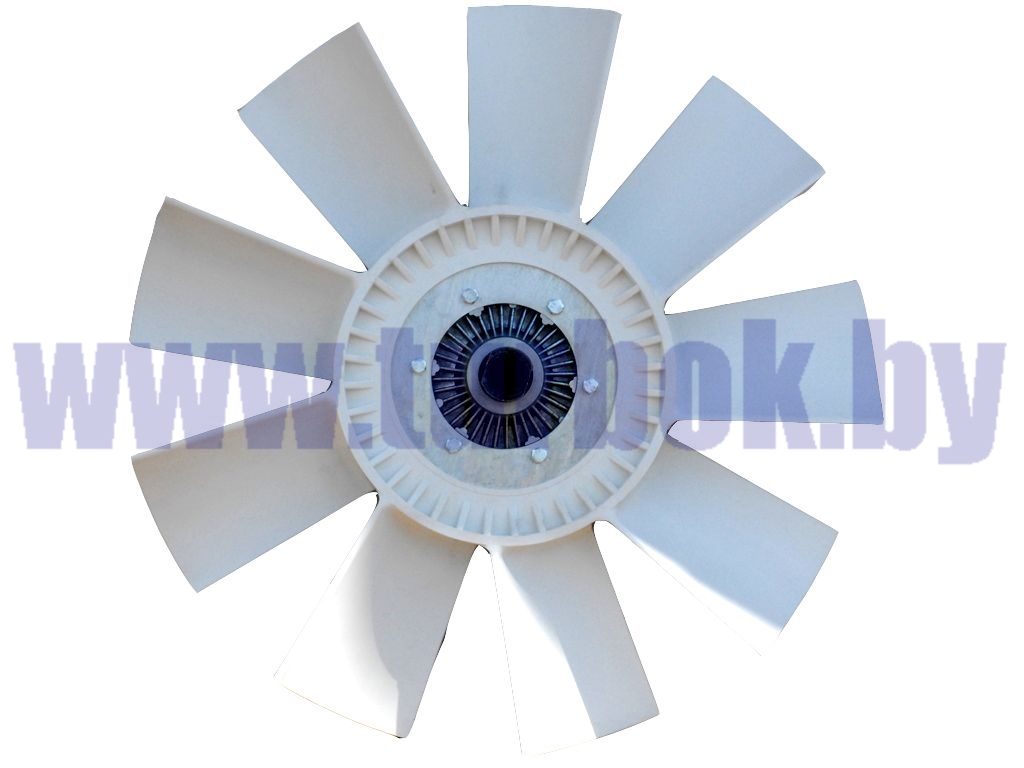 Муфта вязкостная, ЯМЗ-238, ЯМЗ-7511.10,658.10, D=660/ВМПВ-001.00.01-СБ в комплекте с фланцем