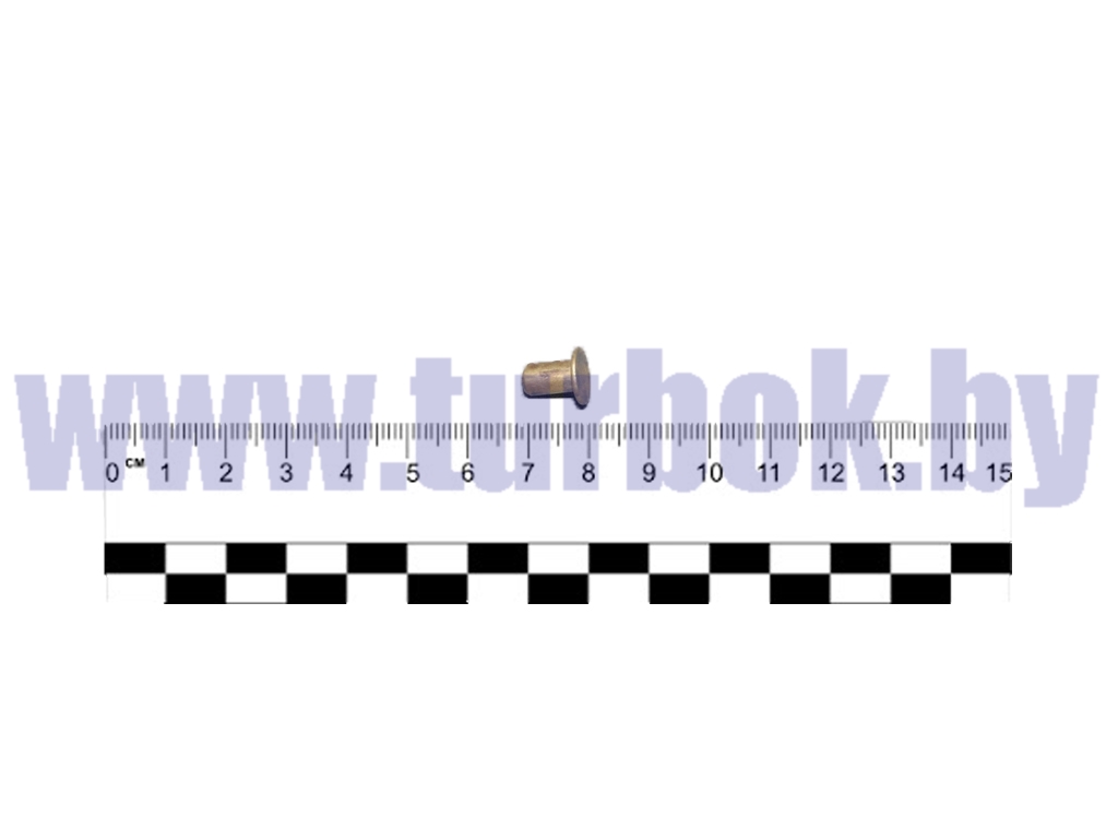 Заклёпка 05,5*3,5*09,0 на однодисковое сцепление/183.1601402