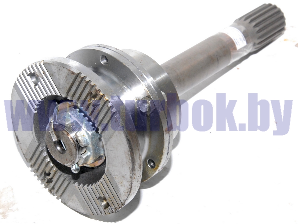 Вал задний в сборе (фланец D=65 4 отв. d=14, L=420)