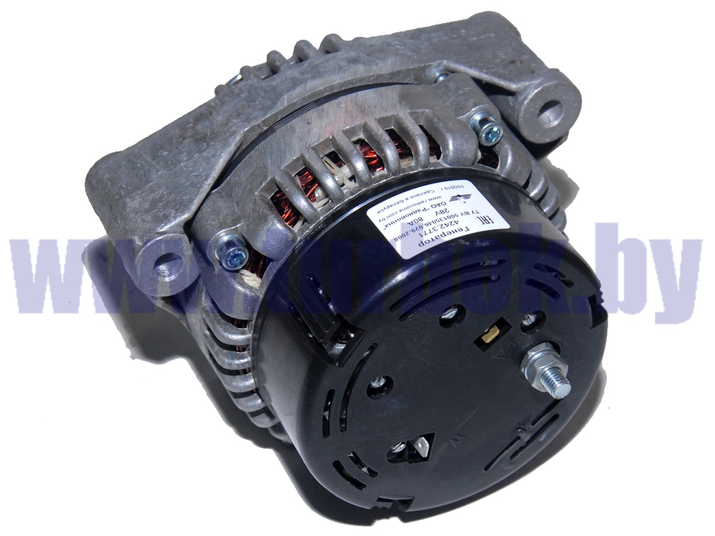 Генератор (80А) Евро-3 (2-лапный) (6-ти ручьевой) ЯМЗ-6582, -6581,-6562