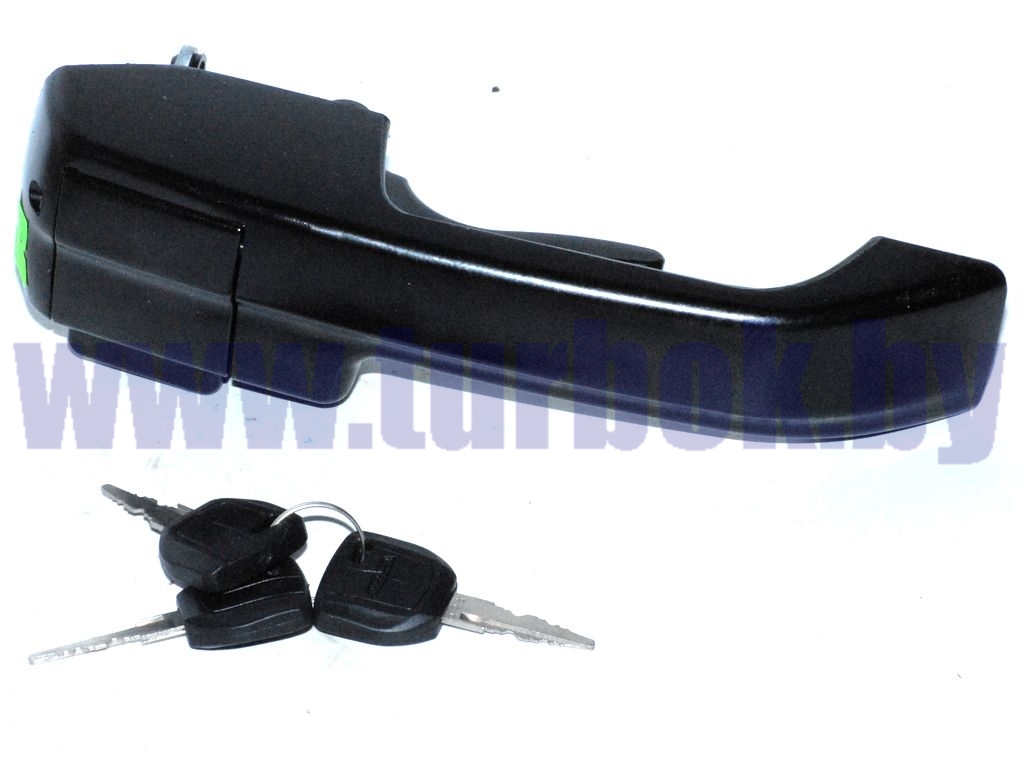 Ручка двери с ключами наружняя н/о правая