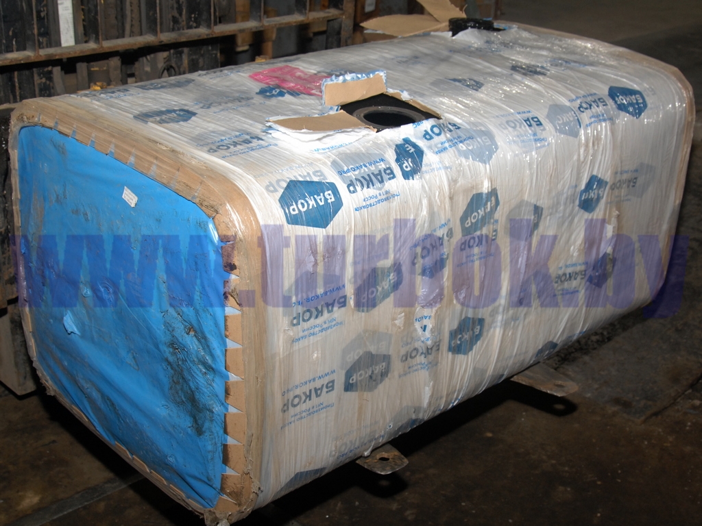 Бак топливный 500 л 1320х600х670 закругленный, левый