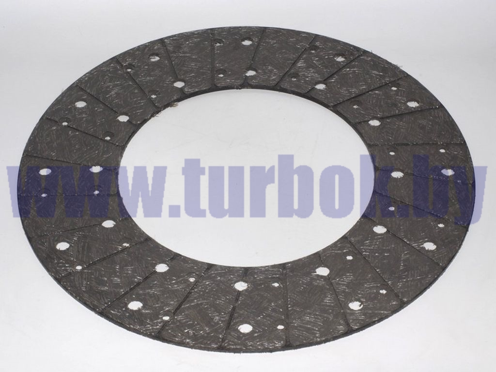 Накладка сцепления однодискового (430*240*4,3) сверлённая безасбестовая