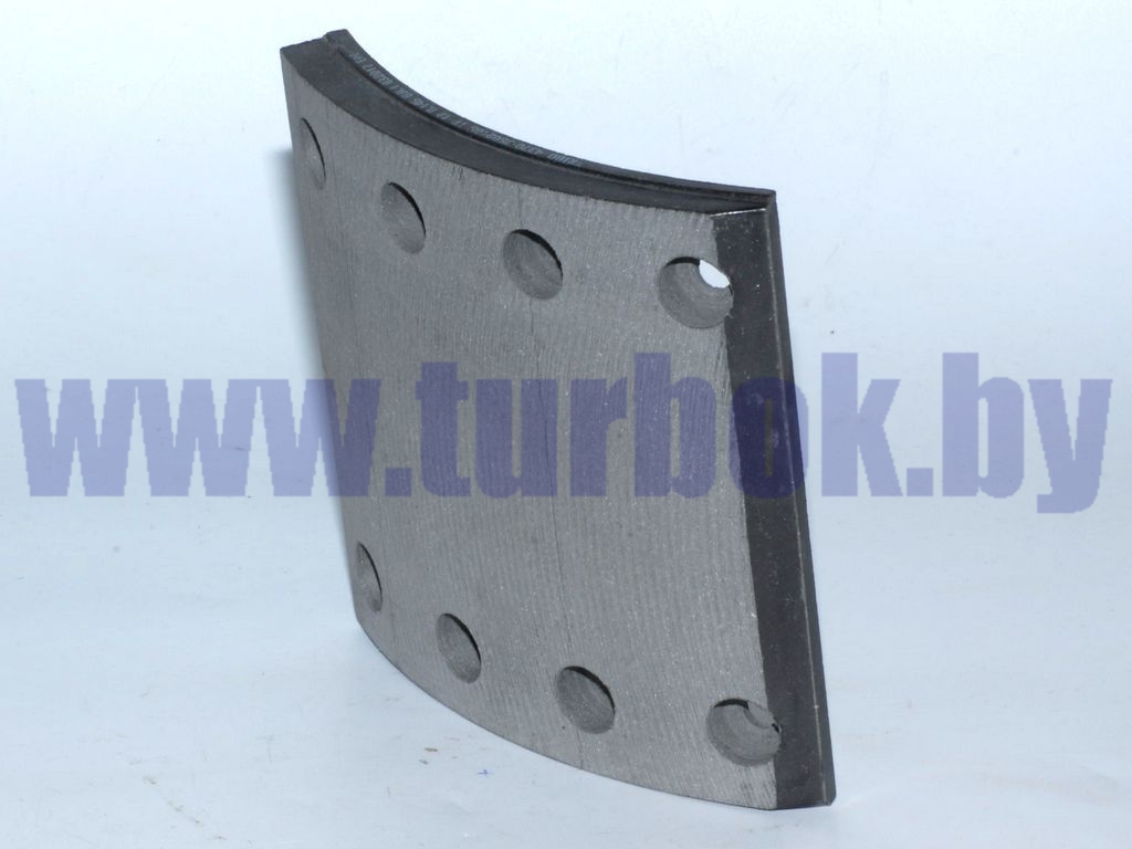 Накладка тормозная МАЗ-4370 задняя (150*16,2/12,5*159*143) асб.сверл.