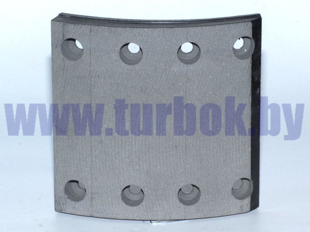 Накладка тормозная МАЗ-4370 задняя (150*16,2/12,5*159*143) асб.сверл.