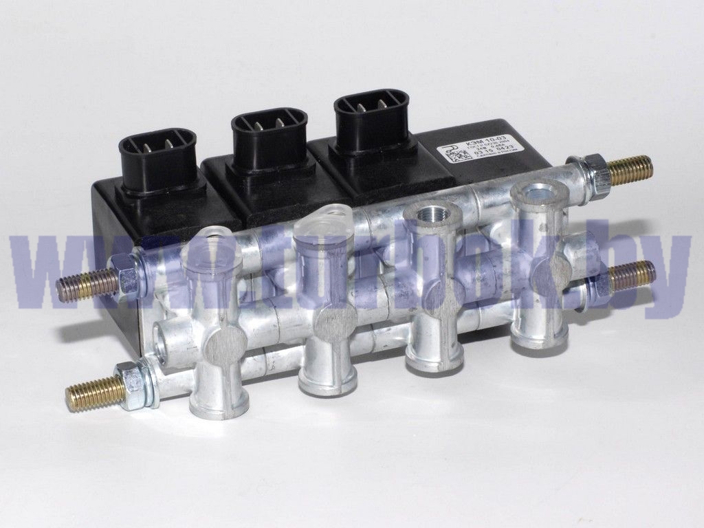 Блок электромагнитных клапанов КАМАЗ (4 шт. КЭМ-10)