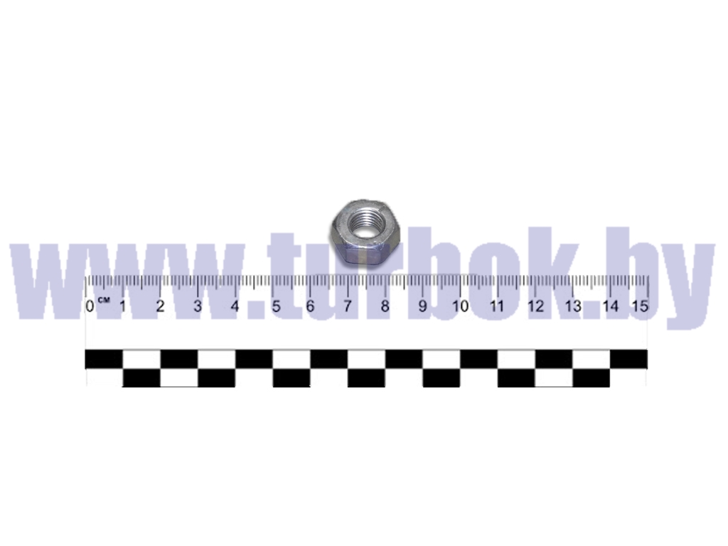 Гайка М10*1,25-6Н крепления опоры рычага КПП