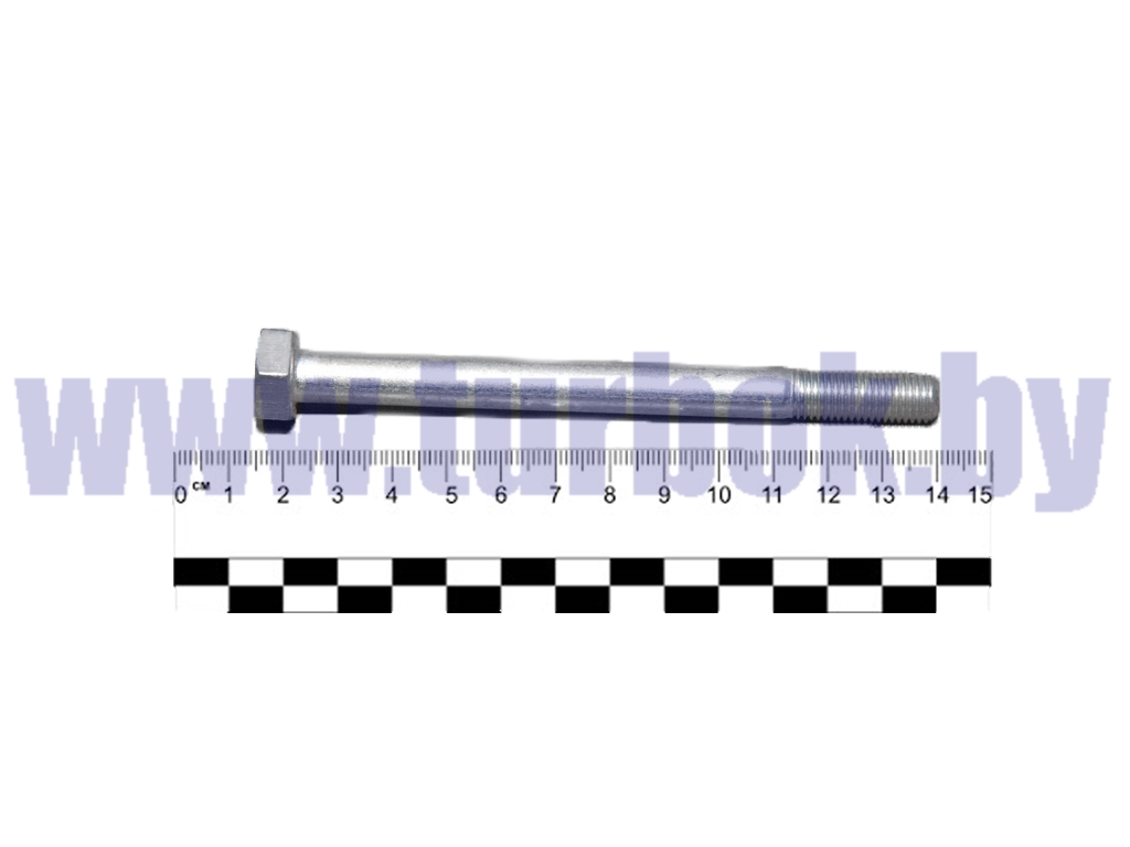 Болт М10*1.25х120 стяжки хомута ресоры задней КАМАЗ-65115, 6520