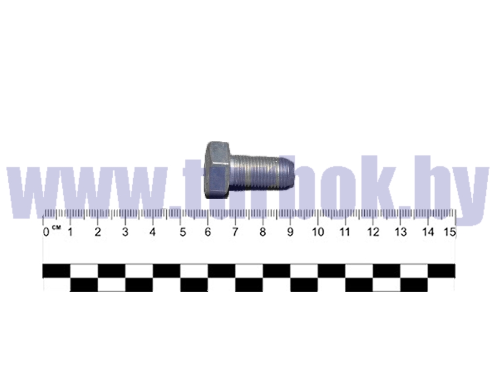 Болт М12*1.25-6gх30 шкива коленвала КАМАЗ-65115, 6520