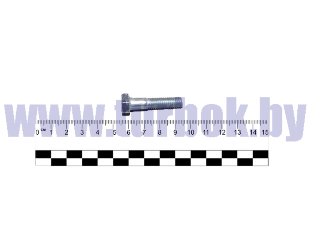 Болт М08*1.25х35 хомута тяги рулевой