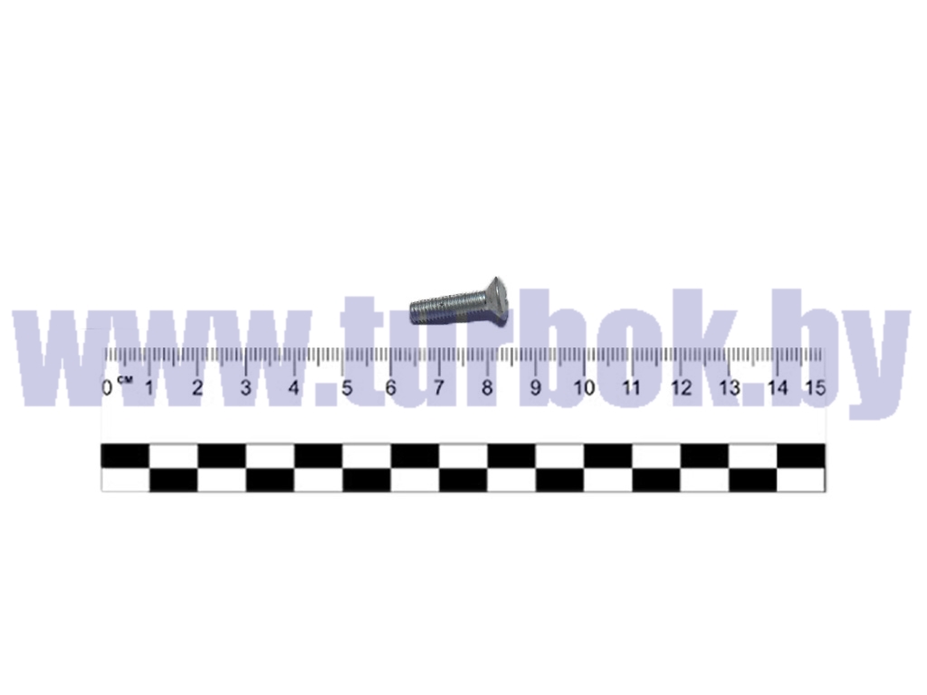 Винт М05*0.8х20 кожуха колеса рулевого, зеркала наружного