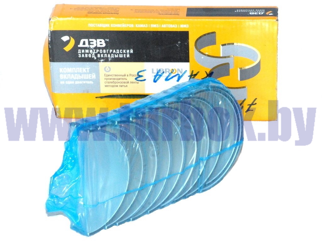 Вкладыши коренные 7405-102-1/0,5 d=100,00