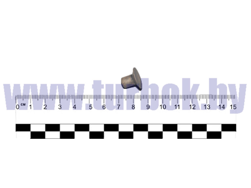 Заклёпка 08*12 стальная накладки тормозной