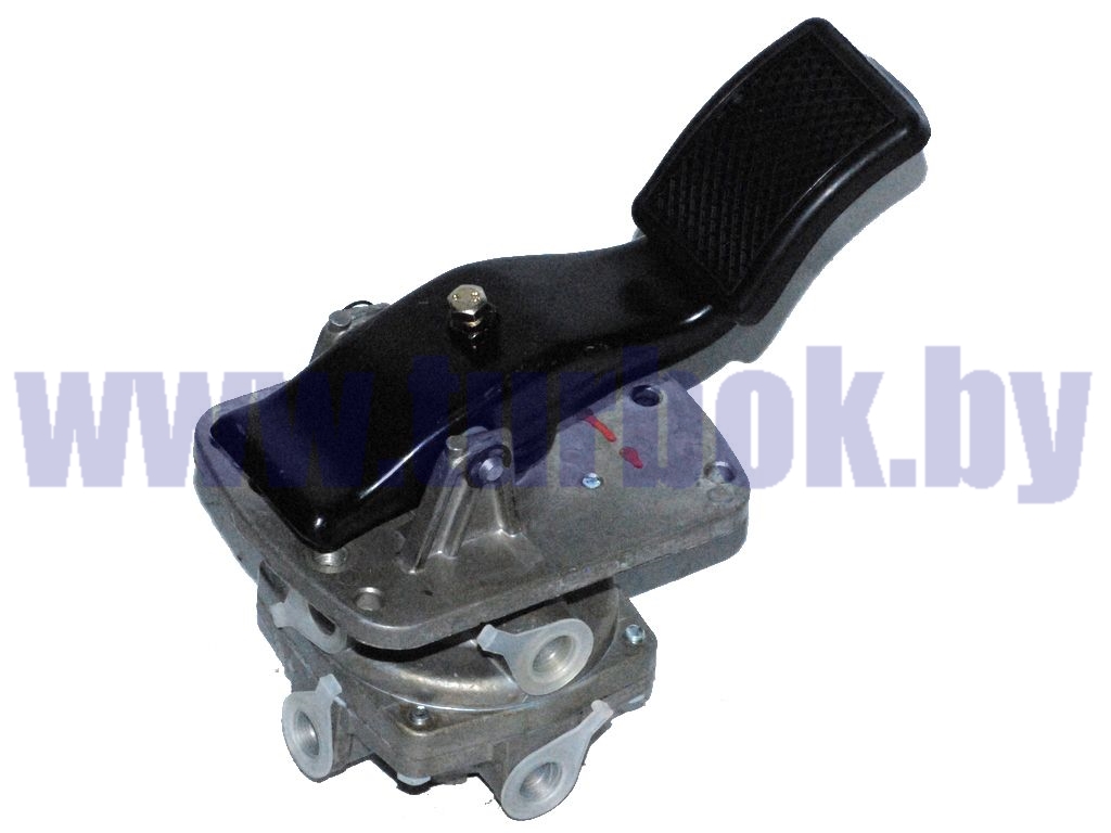 Кран тормозной 2-секционный без рычага с педалью