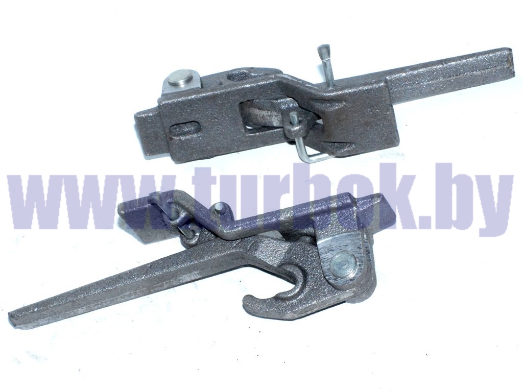 Рычаг углового запора бортов платформы левый