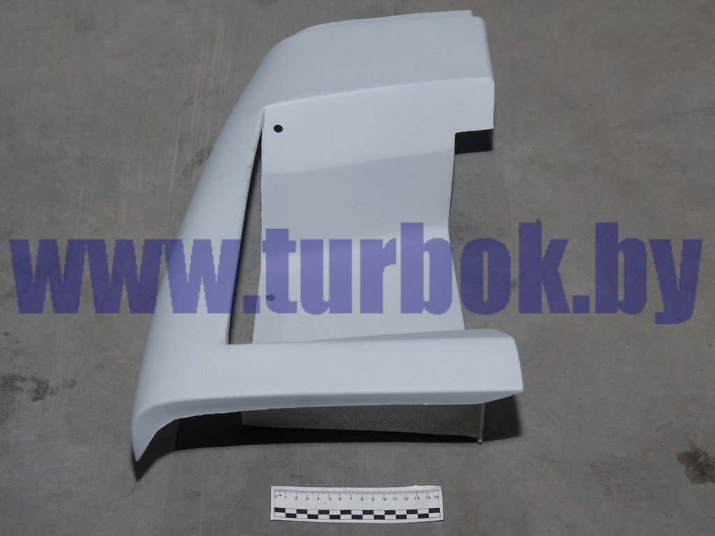 Щиток подножки нижней левый грунтованный