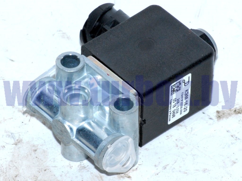 Клапан электромагнитный (НЗ,б.р.,М12х1,5,24В,Dу=4) КАМАЗ