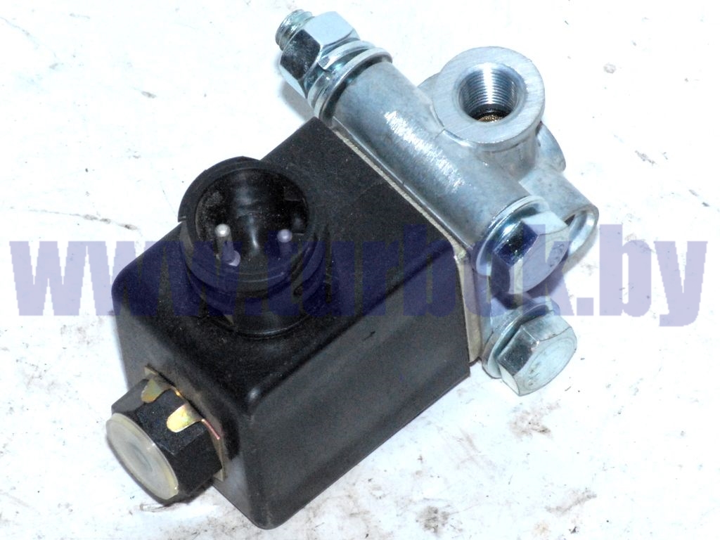 Клапан электромагнитный (НЗ,б.р.,К1/8,24В,Dу=4) КАМАЗ