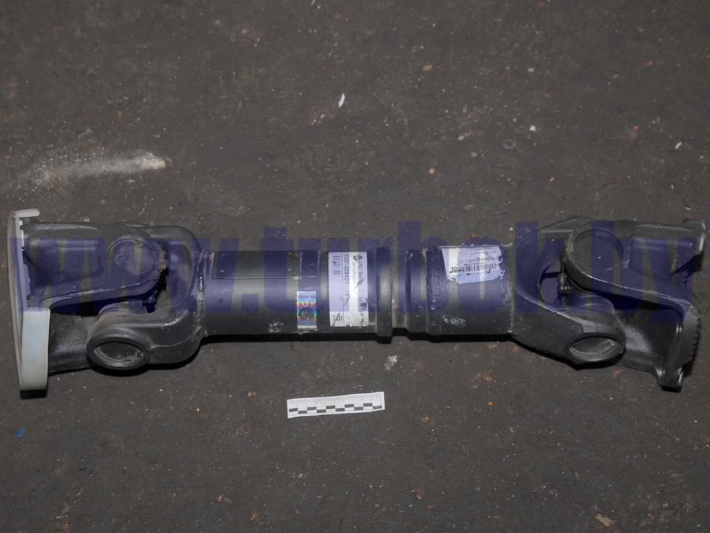 Вал карданный моста заднего (4отв.) L=701+120 торцевые шлицы КАМАЗ-6520