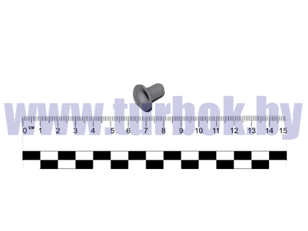 Заклёпка 08*14 стальная накладки тормозной