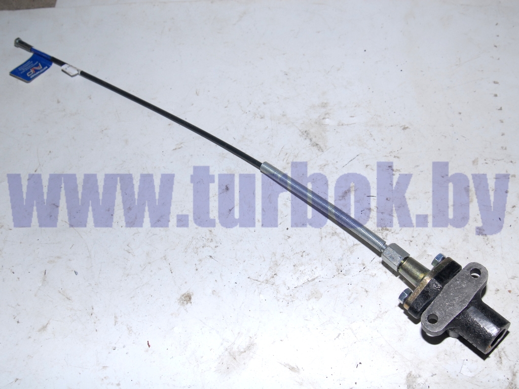 Кран управления делителем передач с тросом в сборе