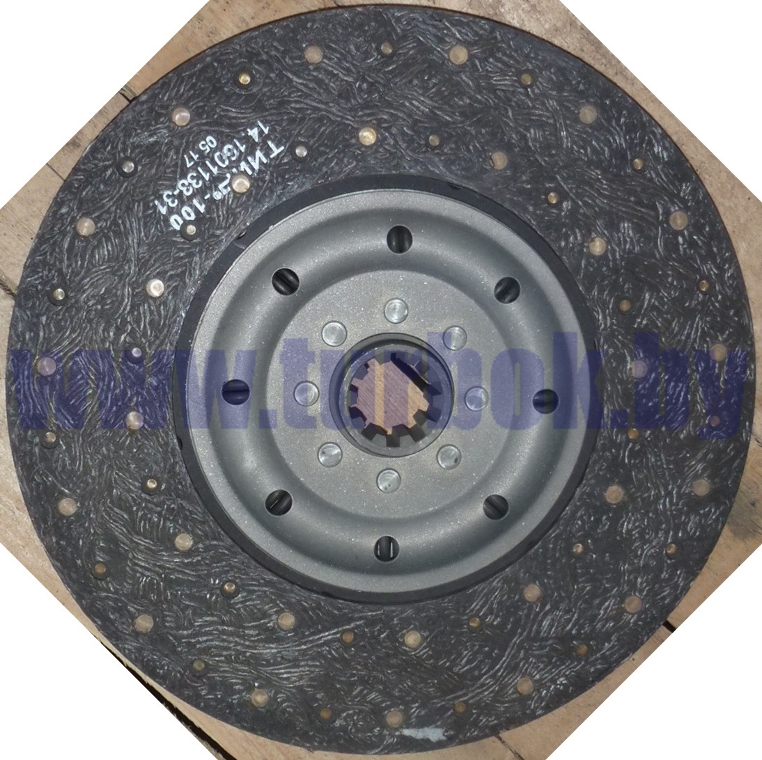 Диск ведомый КАМАЗ 14 (эллипсонавитая накладка)