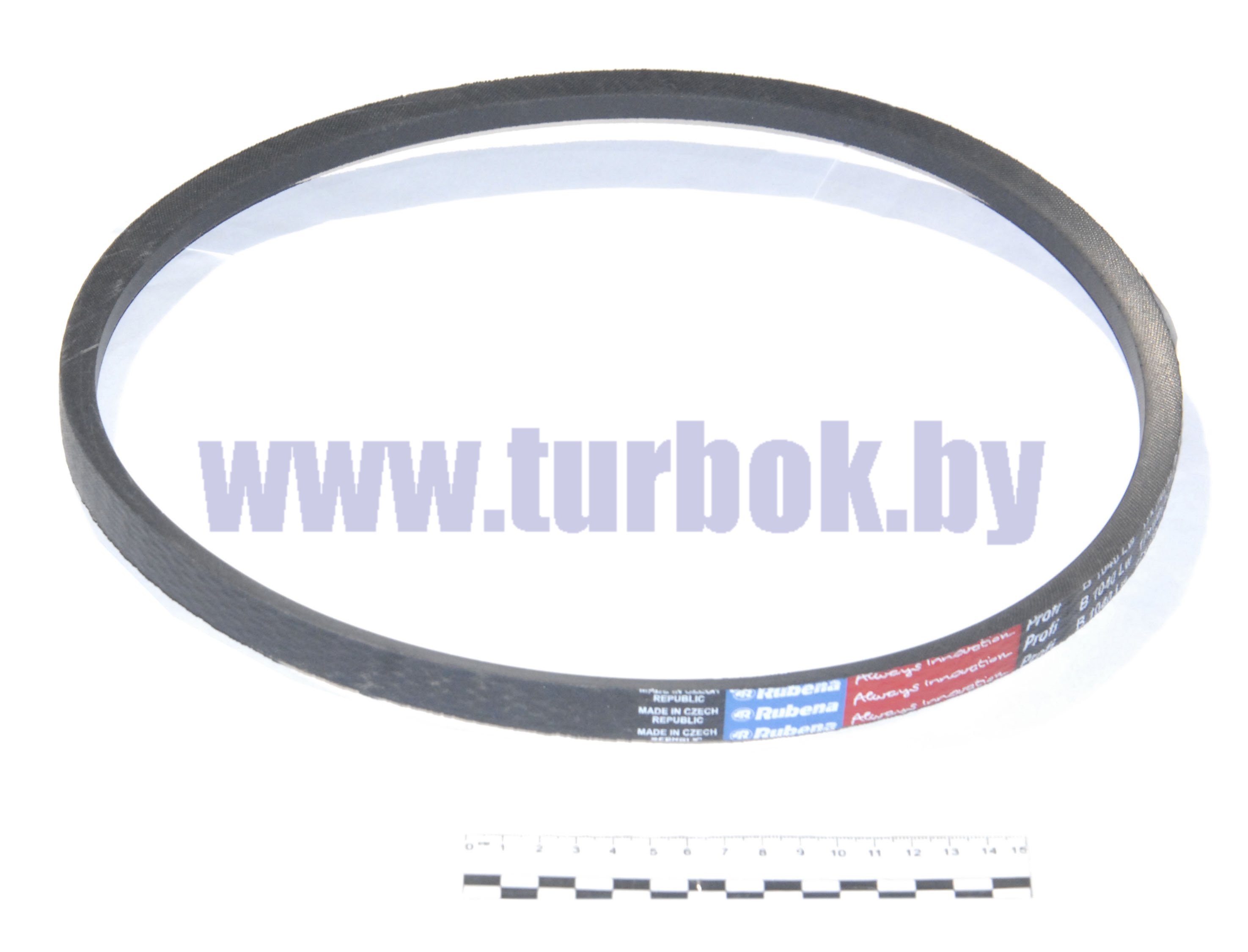 Ремень насоса ГУР Евро-2,-3  ЯМЗ-7511, 6581,6582; ММЗ-260.5С (плоский) 17х11-1000 RUBENA