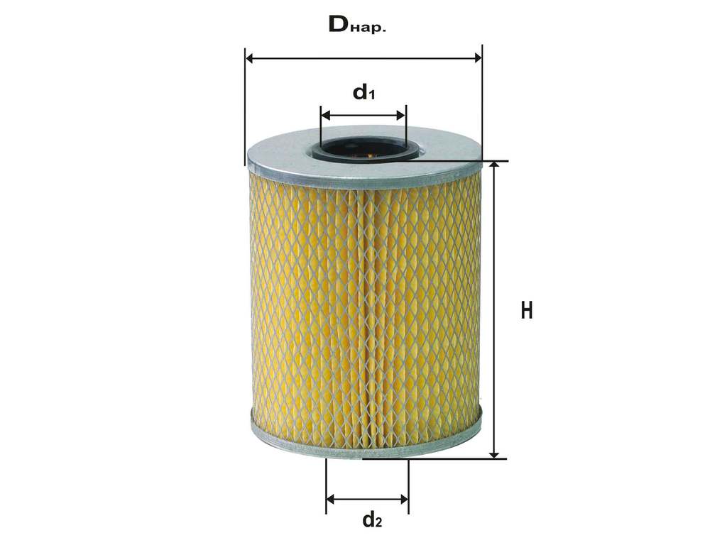 Элемент фильтрующий масла Белаз, автокран (185х150х54)