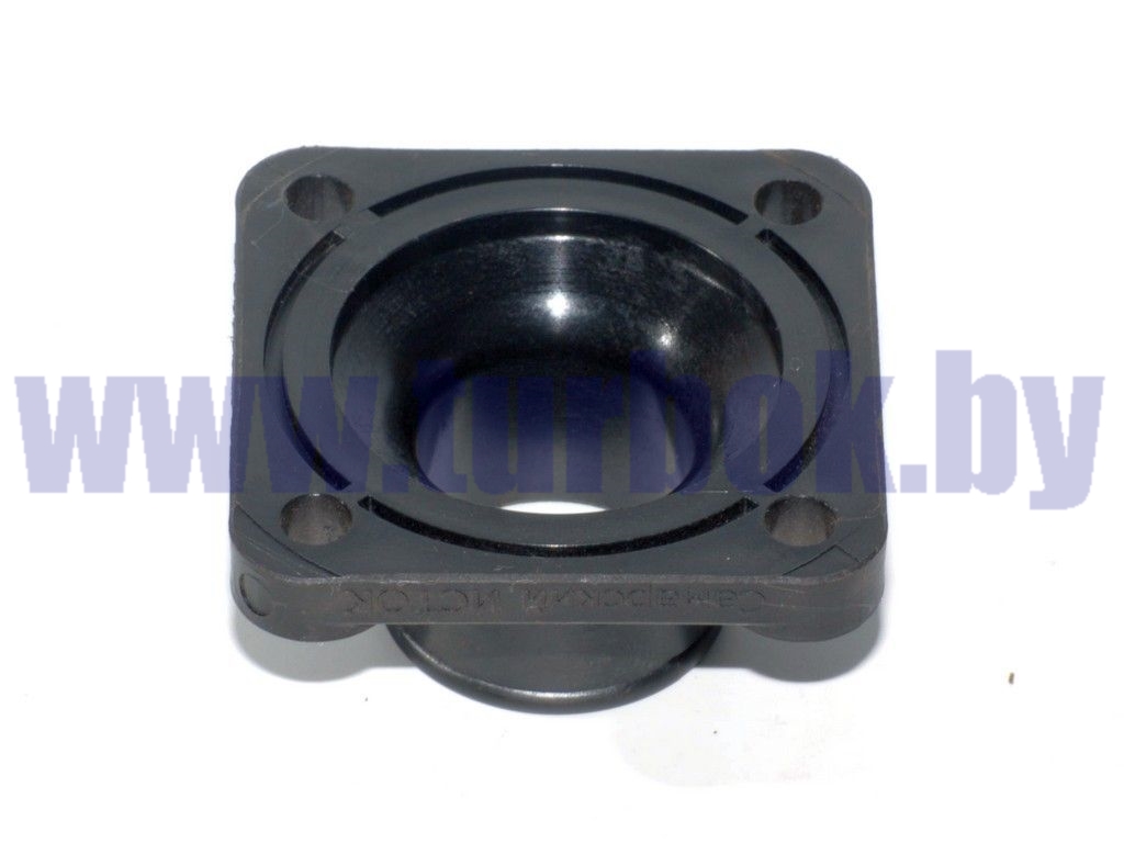 Патрубок коробки термостата (пластик)