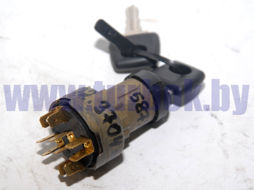 Замок зажигания КАМАЗ (мягкая облицовка ключа)