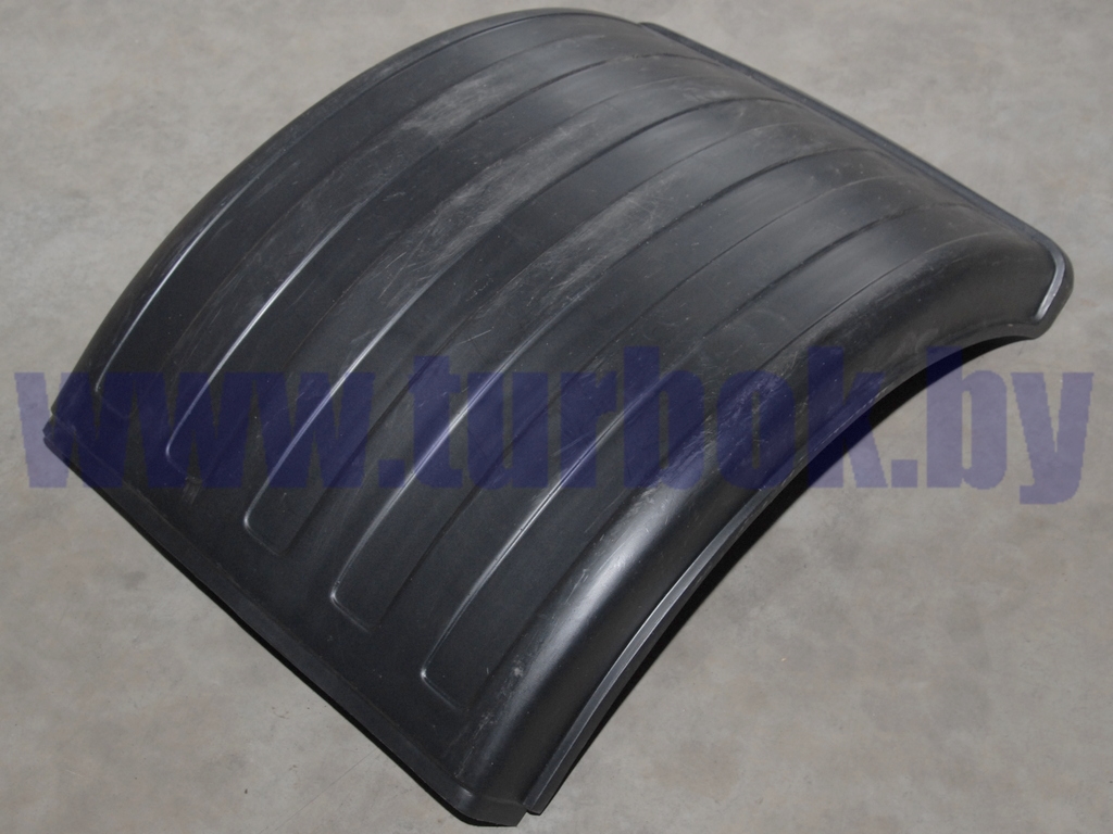 Крыло 1052х670 пластик двухскатное рифлёное